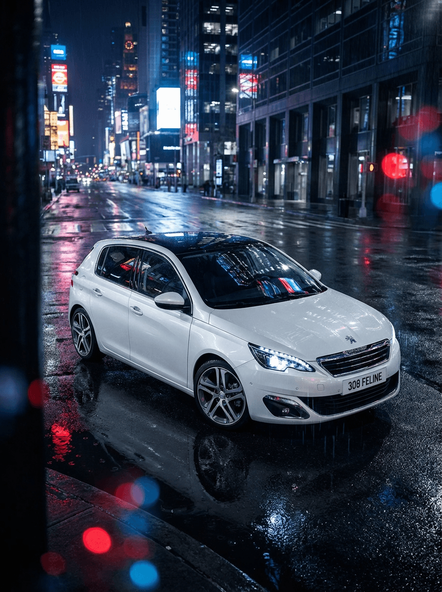 Peugeot 308 Feline en Aeropuerto